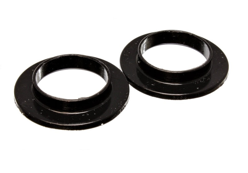 Energy Suspension Universal 2 3/16in ID 3 1/2in OD 11/16in H Black Coil Spring Isolators (2 per set) Energy Suspension Bushing Kits  AXOPROS