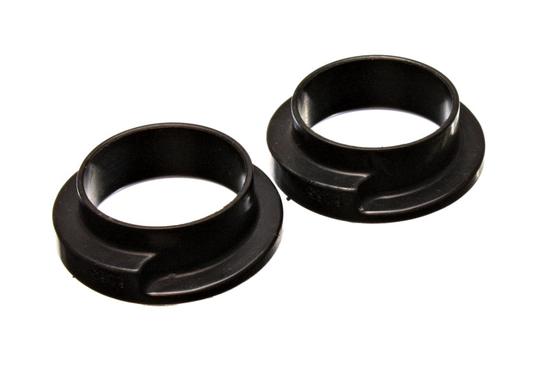 Energy Suspension Universal 2-3/16in ID 3in OD 1in H Black Coil Spring Isolators (2 per set) Energy Suspension Bushing Kits  AXOPROS