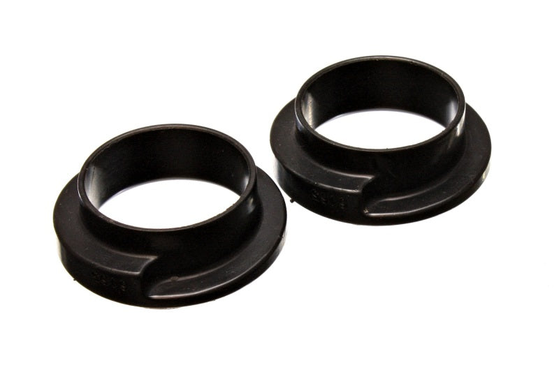 Energy Suspension Universal 2-3/16in ID 3in OD 1in H Black Coil Spring Isolators (2 per set) Energy Suspension Bushing Kits  AXOPROS