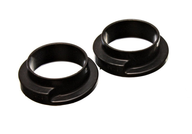 Energy Suspension Universal 2-3/16in ID 3in OD 1in H Black Coil Spring Isolators (2 per set) Energy Suspension Bushing Kits  AXOPROS