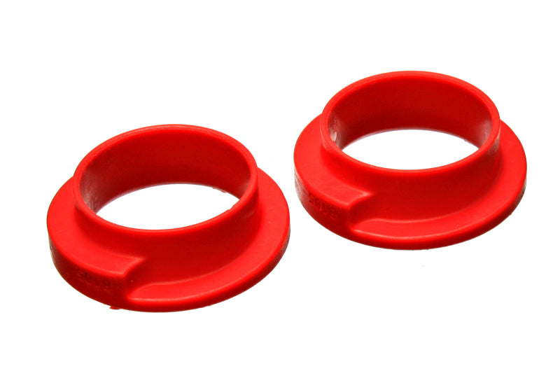 Energy Suspension Universal 2-3/16in ID 3in OD 1in H Red Coil Spring Isolators (2 per set) Energy Suspension Bushing Kits  AXOPROS