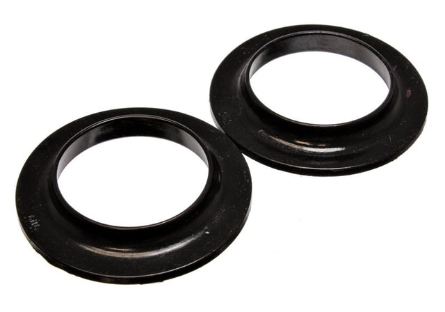 Energy Suspension Universal 3-3/4in ID 5-13/16in OD 7/8in H Black Coil Spring Isolators (2 per set) Energy Suspension Bushing Kits  AXOPROS