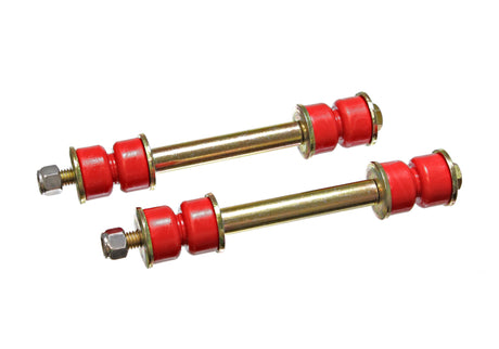 Energy Suspension Universal 3 9/16 Inch Red Front/Rear Sway Bar End Links w/ Hardware Energy Suspension Sway Bar Endlinks  AXOPROS