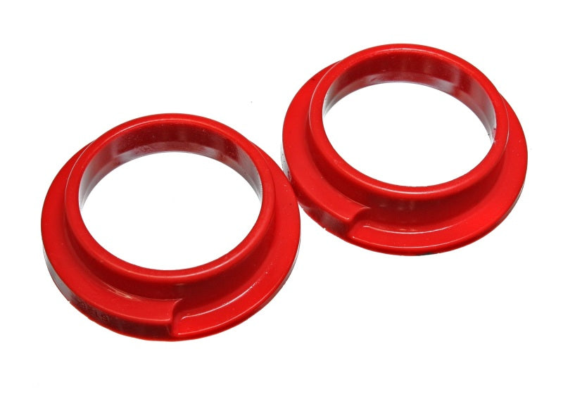 Energy Suspension Universal 3in ID 4 5/16in OD 1 1/8in H Red Coil Spring Isolators (2 per set) Energy Suspension Bushing Kits  AXOPROS