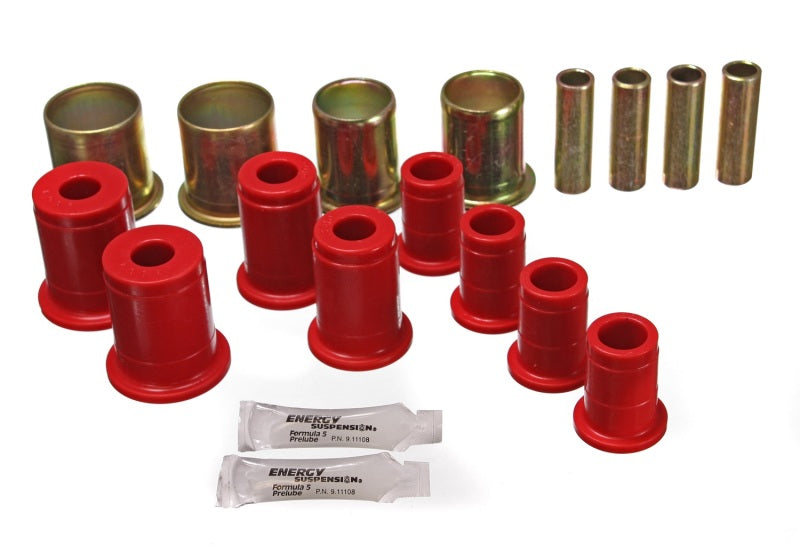 Energy Suspension Universal Red Control Arm Bushing Set - Complete Set Energy Suspension Bushing Kits  AXOPROS