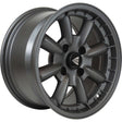 Enkei Compe 15x8 25mm Offset 4x100 Bolt Pattern 72.6mm Bore Gunmetal Wheel Enkei Wheels - Cast  AXOPROS