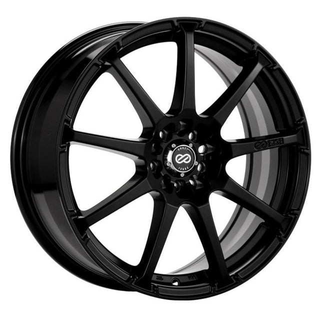 Enkei EDR9 17x8 5x100/114.3 38mm Offset 72.6 Bore Diameter Matte Black Wheel Enkei Wheels - Cast  AXOPROS