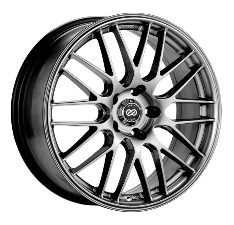 Enkei EKM3 17x7 5x114.3 38mm Offset 72.6 Bore Diameter Hyper Silver Wheel Enkei Wheels - Cast  AXOPROS