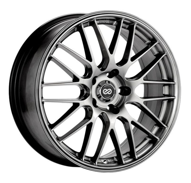 Enkei EKM3 17x7 5x114.3 38mm Offset 72.6 Bore Diameter Hyper Silver Wheel Enkei Wheels - Cast  AXOPROS