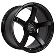 Enkei Kojin 18x9.5 35mm Offset 5x120 Bolt Pattern 72.6mm Bore Dia Matte Black Wheel Enkei Wheels - Cast  AXOPROS