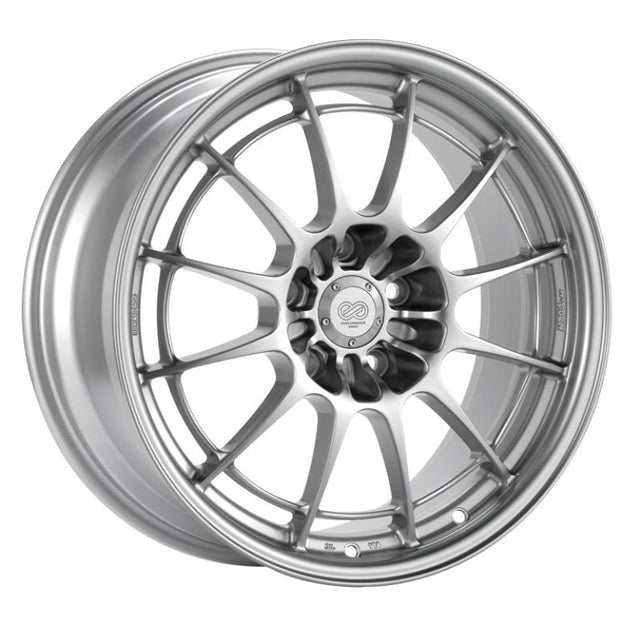 Enkei NT03+M 18x8.5 5x114.3 38mm Offset 72.6mm Bore Silver Wheel G35/350z Enkei Wheels - Cast  AXOPROS