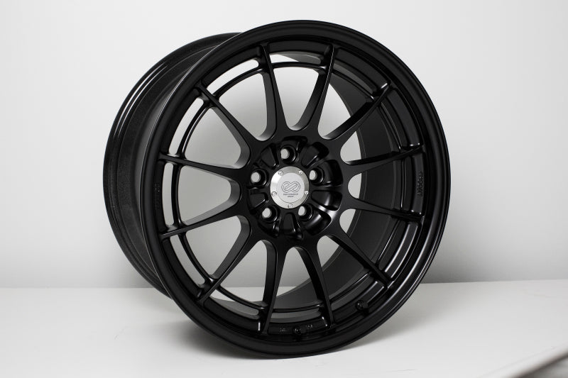 Enkei NT03+M 18x9.5 5x100 40mm Offset Black Wheel (Min Order Qty 40) Enkei Wheels - Cast  AXOPROS