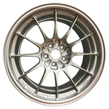 Enkei NT03+M 18x9.5 5x108 40mm Offset 72.6mm Bore F1 Silver Wheel (MIN ORDER QTY 40) Enkei Wheels - Cast  AXOPROS