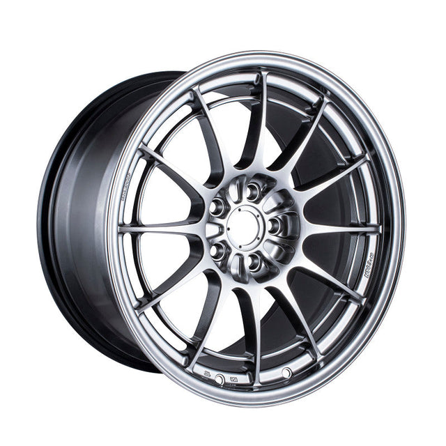Enkei NT03+M 18x9.5 5x108 40mm Offset 72.6mm Bore Hyper Silver Wheel Enkei Wheels - Cast  AXOPROS