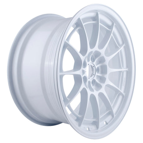 Enkei NT03+M 18x9.5 5x114.3 40mm Offset 72.6mm Bore Vanquish White Wheel (MOQ of 40) Enkei Wheels - Cast  AXOPROS