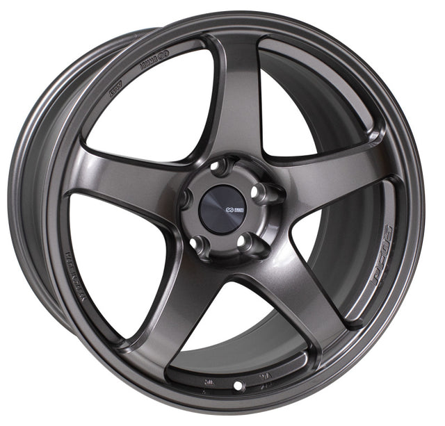 Enkei PF05 17x8 5x114.3 35mm Offset 75mm Bore Dark Silver Wheel Enkei Wheels - Cast  AXOPROS