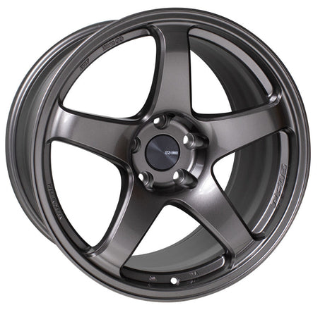 Enkei PF05 18x9.5 5x114.3 38mm Offset 75mm Bore Dark Silver Wheel Enkei Wheels - Cast  AXOPROS