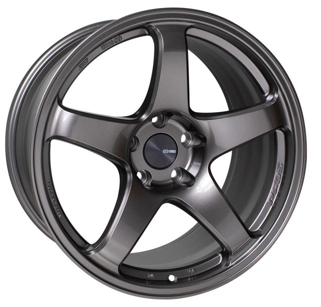 Enkei PF05 18x9.5 5x114.3 38mm Offset 75mm Bore Dark Silver Wheel Enkei Wheels - Cast  AXOPROS