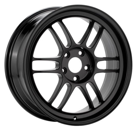 Enkei RPF1 16x7 4x100 43mm Offset 73mm Bore Black Wheel  Miata 4-Lug / 02-06 Mini /  Honda & Acura 4 Enkei Wheels - Cast  AXOPROS