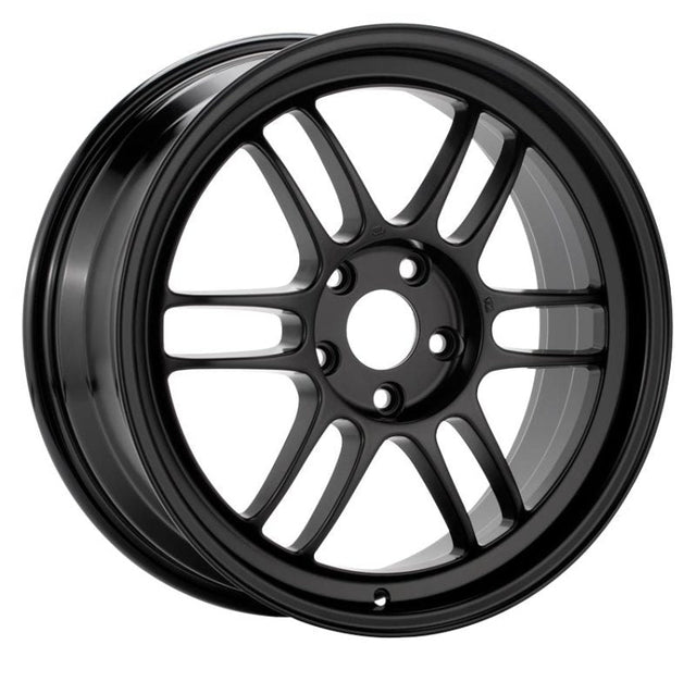 Enkei RPF1 17x8 5x114.3 45mm Offset 73mm Bore Matte Black Wheel 05-07 STI/06-10 Civic Si Enkei Wheels - Cast  AXOPROS