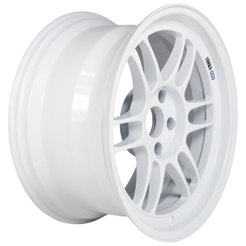 Enkei RPF1 17x9 5x114.3 22mm Offset 73mm Bore Vanquish White Wheel Enkei Wheels - Cast  AXOPROS