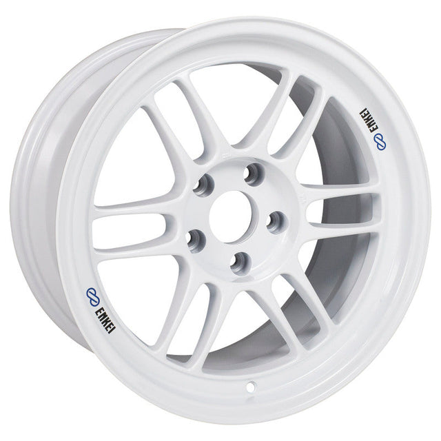 Enkei RPF1 17x9 5x114.3 22mm Offset 73mm Bore Vanquish White Wheel Enkei Wheels - Cast  AXOPROS