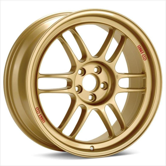 Enkei RPF1 18x9.5 5x114.3 38mm Offset 73mm Bore Gold Wheel *Special Order Minimum Order of 40* Enkei Wheels - Cast  AXOPROS