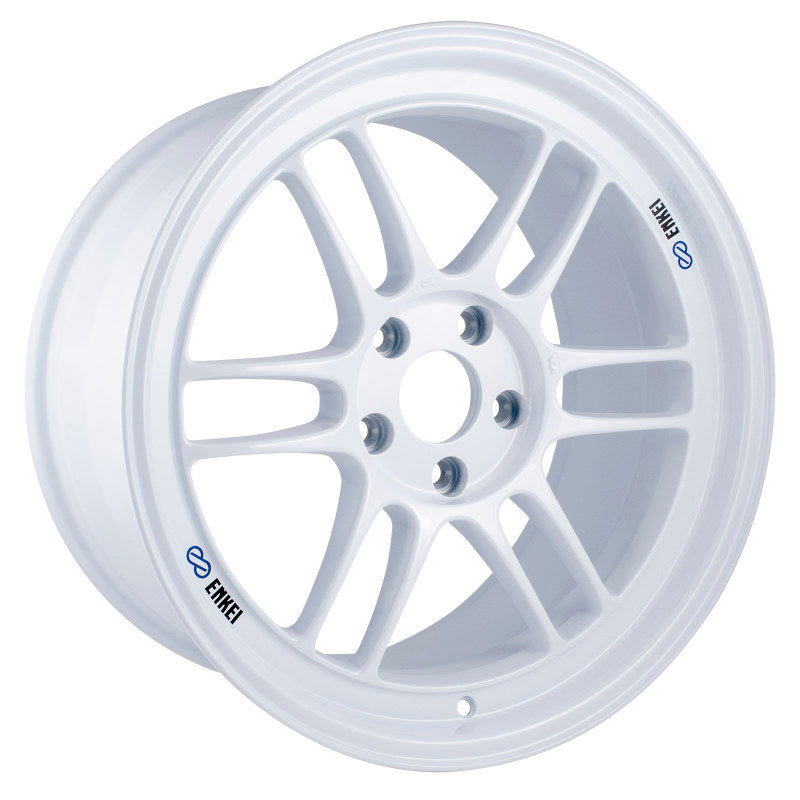 Enkei RPF1 18x9.5 5x114.3 38mm Offset 73mm Center Bore Vanquish White Wheel (Special Order/ MOQ 40*) Enkei Wheels - Cast  AXOPROS