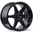 Enkei T6R 18x8 45mm Offset 5x112 Bolt Pattern 72.6 Bore Gloss Black Wheel Enkei Wheels - Cast  AXOPROS