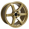 Enkei T6S 17x8 45mm Offset 5x100 Bolt Pattern 72.6 Bore Gold Wheel Enkei Wheels - Cast  AXOPROS