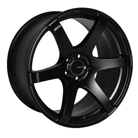 Enkei T6S 18x8 35mm Offset 5x114.3 Bolt Pattern 72.6 Bore Matte Black Wheel Enkei Wheels - Cast  AXOPROS
