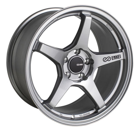 Enkei TS-5 18x8.5 5x114.3 38mm Offset 72.6mm Bore Storm Grey Enkei Wheels - Cast  AXOPROS