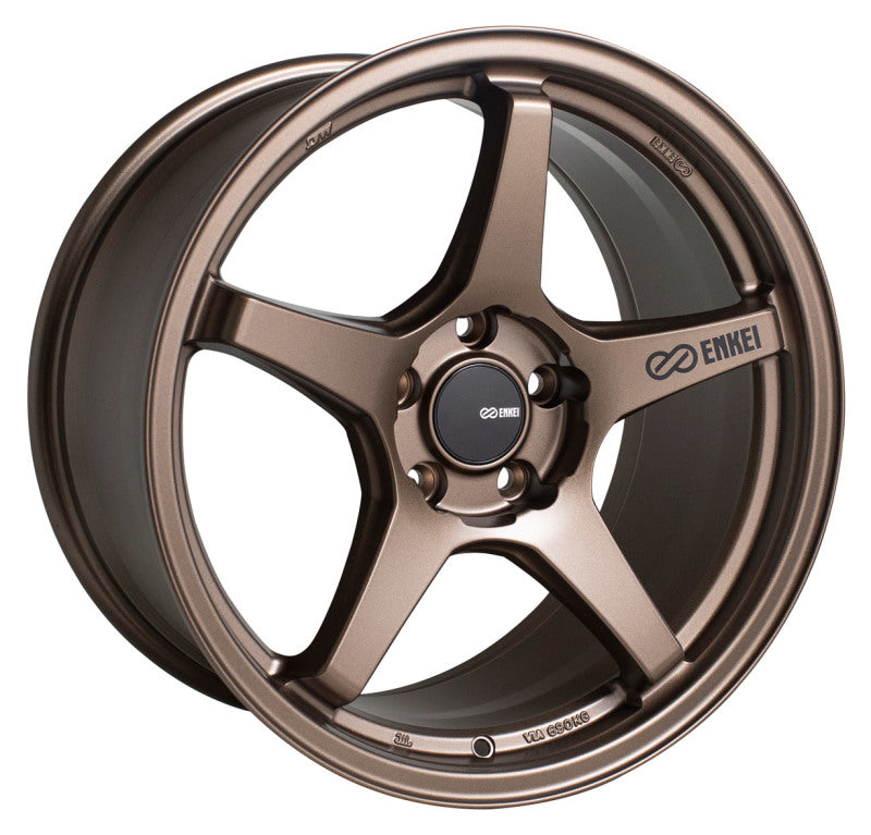 Enkei TS-5 18x9.5 5x114.3 38mm Offset 72.6mm Bore Bronze Enkei Wheels - Cast  AXOPROS
