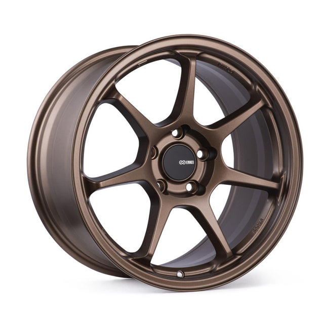 Enkei TS-7 18x8.5 5x114.3 38mm Offset 72.6mm Bore Matte Bronze Wheel Enkei Wheels - Cast  AXOPROS