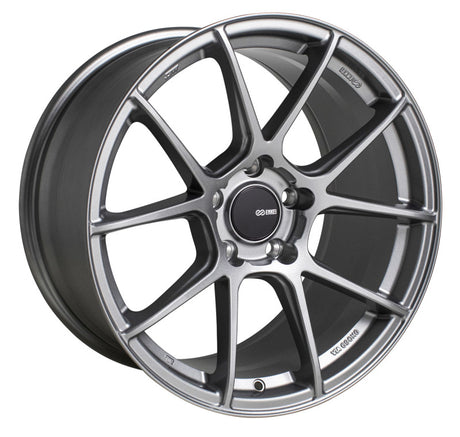 Enkei TS-V 18x8.5 5x114.3 38mm Offset 72.6mm Bore Storm Grey Wheel Enkei Wheels - Cast  AXOPROS