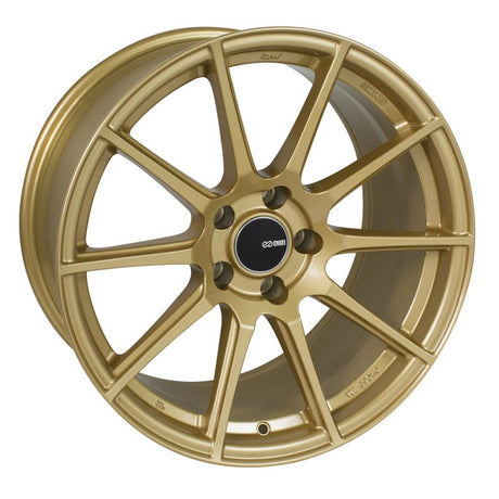 Enkei TS10 18x8.5 5x114.3 50mm Offset 72.6mm Bore Gold Wheel Enkei Wheels - Cast  AXOPROS
