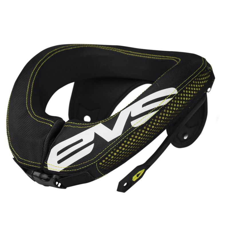 EVS R3 Race Collar Black/Hivis - Adult EVS Body Protection  AXOPROS