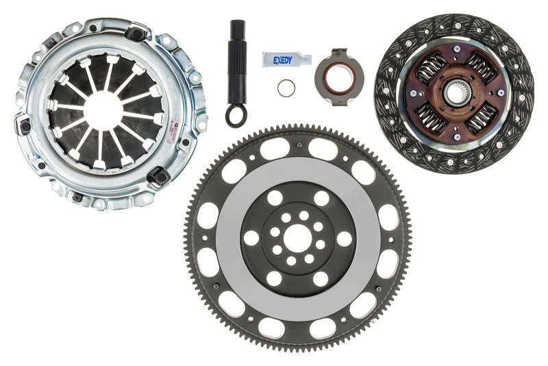 Exedy 02-06 Acura RSX Base Stage 1 Organic Clutch Incl. HF02 Lightweight Flywheell Exedy Clutch Kits - Single  AXOPROS