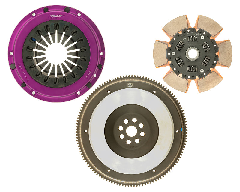 Exedy 1991-1996 Acura NSX V6 Hyper Single Clutch Sprung Center Disc Pull Type Cover Exedy Clutch Kits - Single  AXOPROS