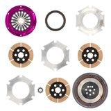 Exedy 1996-1996 Mitsubishi Lancer Evolution IV L4 Hyper Triple Cerametallic Clutch Rigid Pull Type Exedy Clutch Kits - Multi  AXOPROS