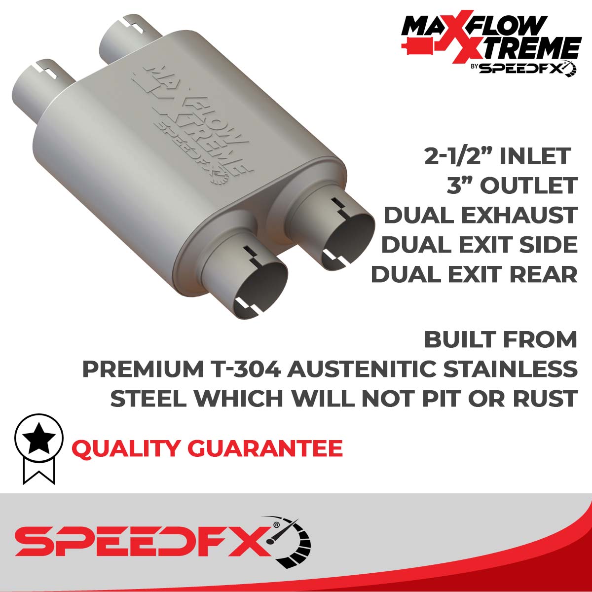 Exhaust System Kit SpeedFx Exhaust System Kit  AXOPROS