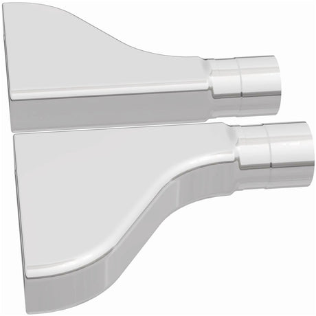 Exhaust Tip Set - Rectangle - 2.25In. MagnaFlow Exhaust Products Exhaust Tail Pipe Tip  AXOPROS
