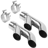 Exhaust Tip Set - Turn Down - 2.50In. MagnaFlow Exhaust Products Exhaust Tail Pipe Tip  AXOPROS