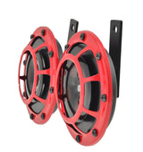 Hella Supertone Horn Kit 12V 300/500HZ Red (003399803 = 003399801) Hella Horns  AXOPROS