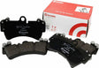 Brembo 02-10 Mini Cooper/11-16 Cooper Countryman Front Premium NAO Ceramic OE Equivalent Pad Brembo OE Brake Pads - OE  AXOPROS