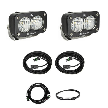 Baja Designs Baja Designs 2023+ Ford F250/F350 Super Duty S2 Sport Dual Reverse Light Kit Light Bars & Cubes aftermarket performance part