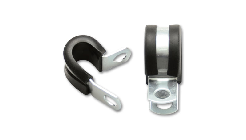 Vibrant Stainless Steel Cushion P-Clamp for 0.3125in OD Hose (10 Pack) Vibrant Clamps  AXOPROS