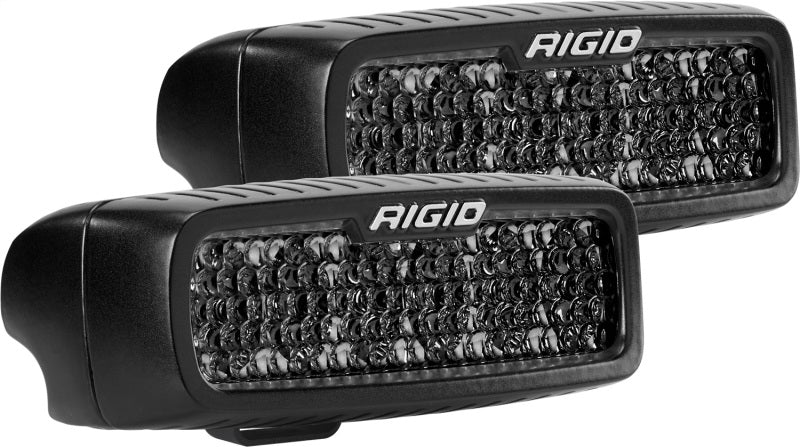 Rigid Industries SR-Q Series PRO Midnight Edition - Spot - Diffused - Pair Rigid Industries Light Bars & Cubes  AXOPROS