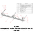GEN-Y Hitch Gen-Y 11-24 RAM 2500/3500 Crew Cab Running Boards Running Boards aftermarket performance part