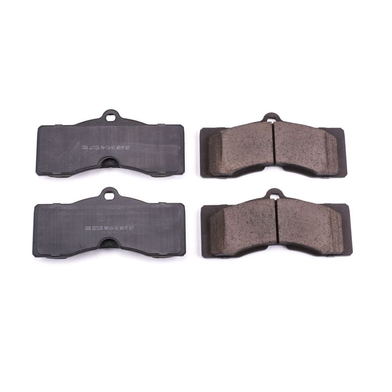 PowerStop Power Stop 1969 Chevrolet Camaro Front or Rear Z16 Evolution Ceramic Brake Pads Brake Pads - OE aftermarket performance part